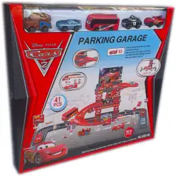 Детски комплект Паркинг Гараж - Колите Cars