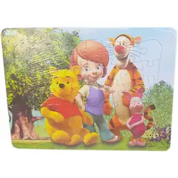 Детски пъзел картон 40 елемента Winnie the Pooh Мечо Пух 1