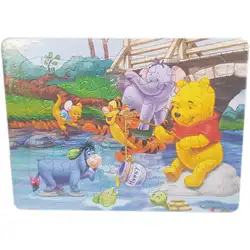 Детски пъзел картон 40 елемента Winnie the Pooh Мечо Пух 3