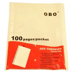 Джоб папка кристал 80 микр. OBO