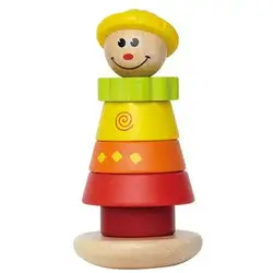 Дървена играчка за подреждане Джил