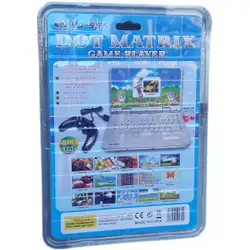 Електронна игра с форма на лаптоп Dot Matrix game player 15 в 1