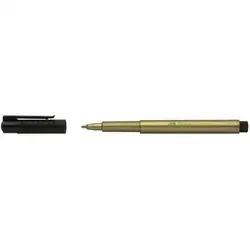 Faber Castell PITT ARTIST тънкописец златен