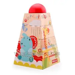 Fisher Price Пирамида дървена Fisher Price Пирамида дървена