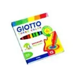 Флумастри Giotto Turbo Color, 12 цвята, 18273-А