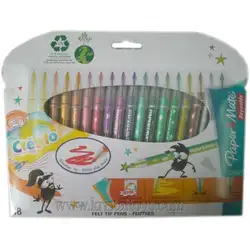 Флумастри Papermate Crealo, 18 цвята