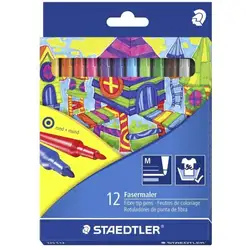 Флумастри Щадлер Staedtler NC 325, 12 цвята