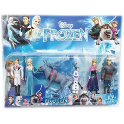 Фрозен Frozen Замръзналото кралство Герои 6 фигури - Елза, Анна, Кристоф, Ханс, Олаф и Маршмелоу