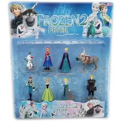 Фрозен Frozen Замръзналото кралство Герои 8 фигури - Елза, Анна, Кристоф, Ханс, Олаф и Маршмелоумелоу Фрозен Frozen