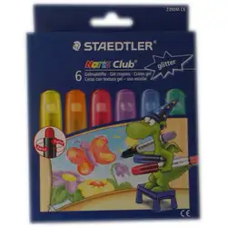 Гел пастели с брокат Щадлер Staedtler 6 цвята