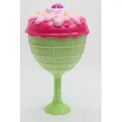 Кукла сладолед Мелба с четка - зелена + розово GELATO