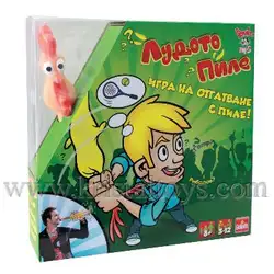 GOLIATH Детска занимателна игра Лудото пиле