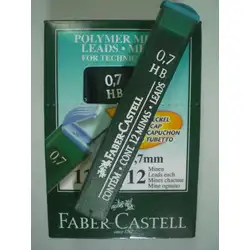 Графити мини Фабел Кастел Faber Castell 0.7 HB, опаковка 12 броя