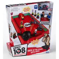 HERO 108 АРЕНА ЗА БИТКА С ФИГУРКА HERO 108 HERO 108 АРЕНА ЗА БИТКА С ФИГУРКА HERO 108