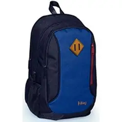 iBag Ученическа раница с две отделения - черна