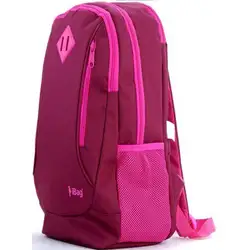 iBag Ученическа раница с две отделения - розова