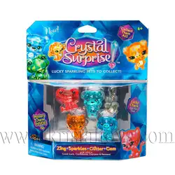 Играчка Кристална изненада CRYSTAL SURPRISE Блестящи животинчета, 2 бр. Талисманчета