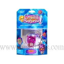 Играчка Кристална изненада CRYSTAL SURPRISE Блестящо животинче, 2 бр. Талисманчета и гривна Blaze, Blink, Diamond