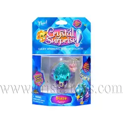 Играчка Кристална изненада CRYSTAL SURPRISE Блестящо животинче, 2 бр. Талисманчета и гривна Blaze, Blink, Diamond