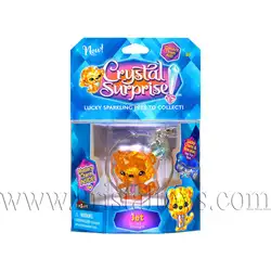 Играчка Кристална изненада CRYSTAL SURPRISE Блестящо животинче, 2 бр. Талисманчета и гривна Star, Flash,Jet