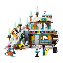 Игрален комплект конструктор Lego Friends 41756 - Ски писта и кафе