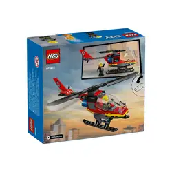 Лего Спасителен пожарникарски хеликоптер Lego City Fire 60411