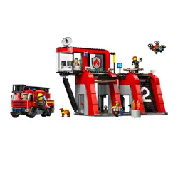 Лего Пожарна команда и пожарникарски камион Lego City Fire 60414