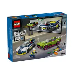 Лего Преследване с полицейска кола Lego City Police 60415