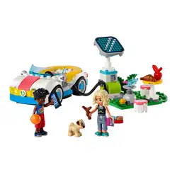 Лего Електрическа кола и зарядно устройство Lego Friends 42609
