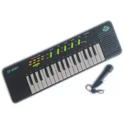 Йоника с 32 клавиша и микрофон, музикална детска играчка, арт. 322