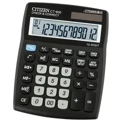 Калкулатор Ситизен Citizen CT 600 J