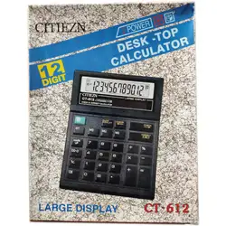 Калкулатор Ситизен Citizen CT 612