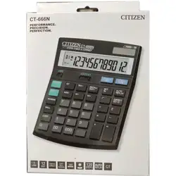 Калкулатор Ситизен Citizen CT 666N