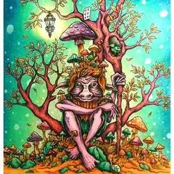 Книга за оцветяване Митоморфия