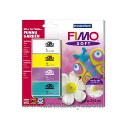 Комплект глина Fimo Soft Funny Garden 802440