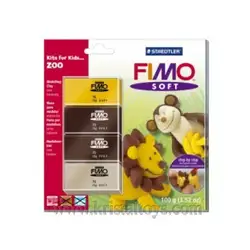 Комплект глина Fimo Soft Zoo 802439