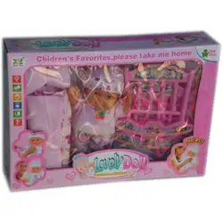 Комплект Кукла с кошара Lovely Doll