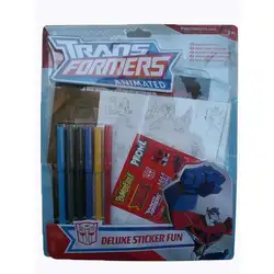 Комплект за оцветяване Transformers със стикери
