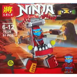 Конструктор 61 части Нинджа Ninja 79320