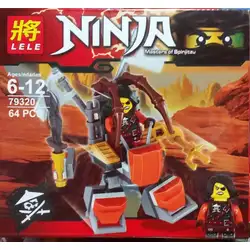 Конструктор 64 части Нинджа Ninja 79320