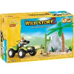 Конструктор Cobi Wild Story Гнездото на гърмящата змия 22103 Конструктор Cobi Wild Story Гнездото на гърмящата змия 22103