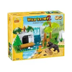 Конструктор Cobi Wild Story Мечка гризли 22152 Конструктор Cobi Wild Story Мечка гризли 22152