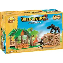 Конструктор Cobi Wild Story Охрана в джунглата 22102 Конструктор Cobi Wild Story Охрана в джунглата 22102