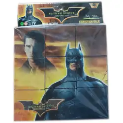Кубчета пъзел с картинка на Батман Batman 9 броя