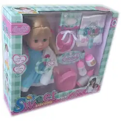 Кукла бебе пикаещо Sweet Baby Doll с памперс и аксесоари