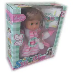 Кукла бебе пикаещо Sweet Baby Doll с памперс и руса коса