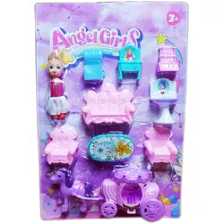 Кукла с каляска и аксесоари Angel Girls Кукла с каляска и аксесоари Angel Girls