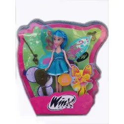 Кукла Уинкс със синя коса с аксесоари Winx