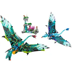 Лего Първият банши полет на Джейк и Нейтири Lego Avatar 75572