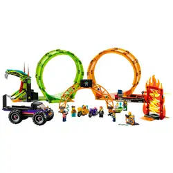 Лего Арена за каскади с два лупинга Lego City 60339